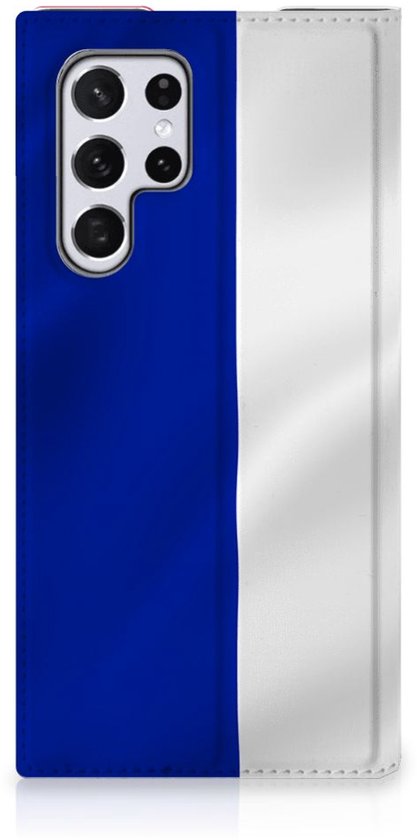 Bookcase Samsung Galaxy S22 Ultra Smart Cover Drapeau Français