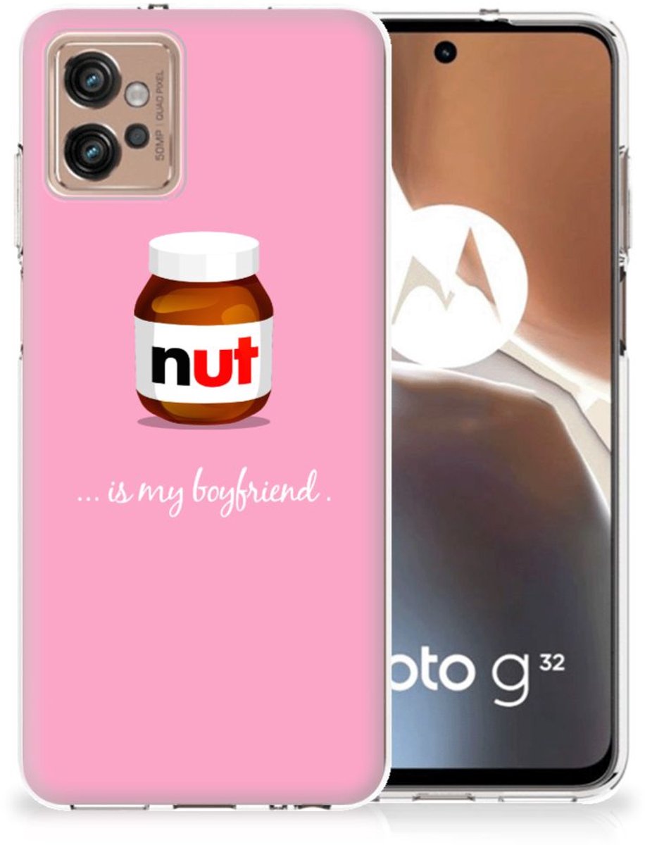 Motorola Moto G32 Siliconen Case Nut Boyfriend