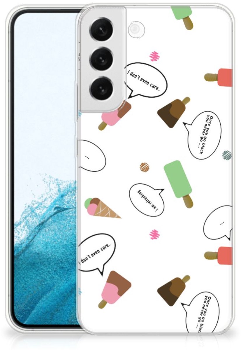 Samsung Galaxy S22 Plus Siliconen Case IJsjes