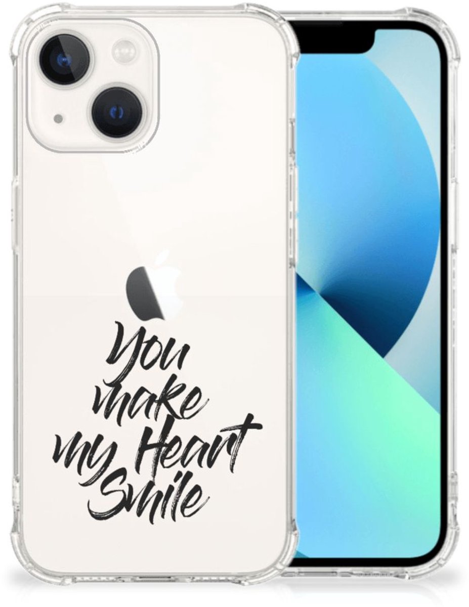 iPhone 13 Telefoonhoesje met tekst Heart Smile
