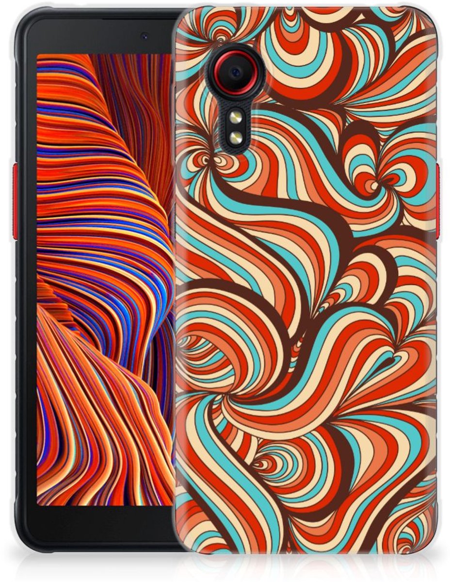 Back Cover voor Samsung Galaxy Xcover 5 Hoesje maken Retro