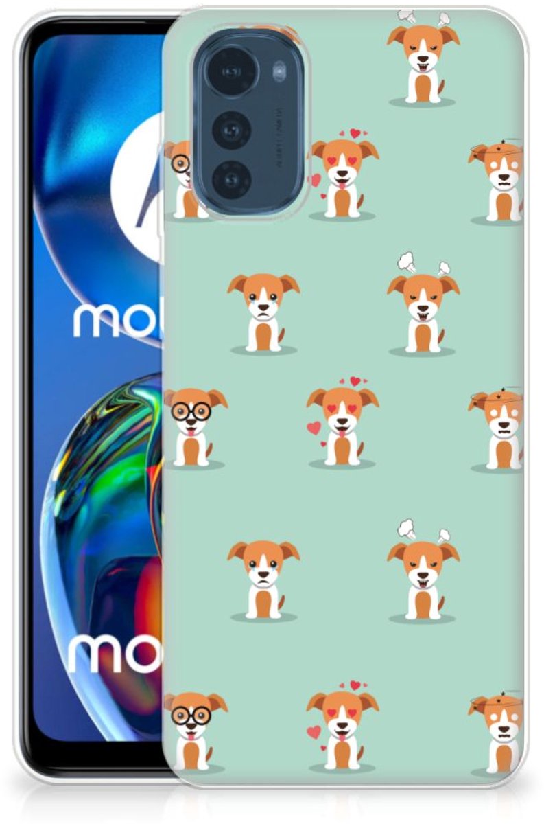 Motorola Moto E32/E32s TPU Hoesje Pups