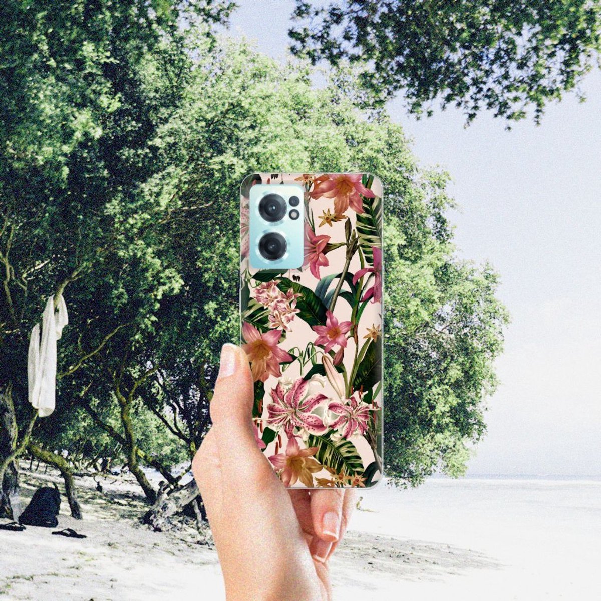 OnePlus Nord CE 2 5G TPU Case Flowers