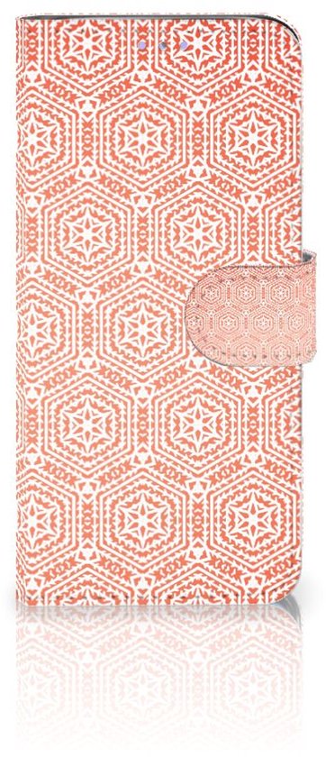 Portefeuille pour Samsung Galaxy S20 Coque Modèle Orange
