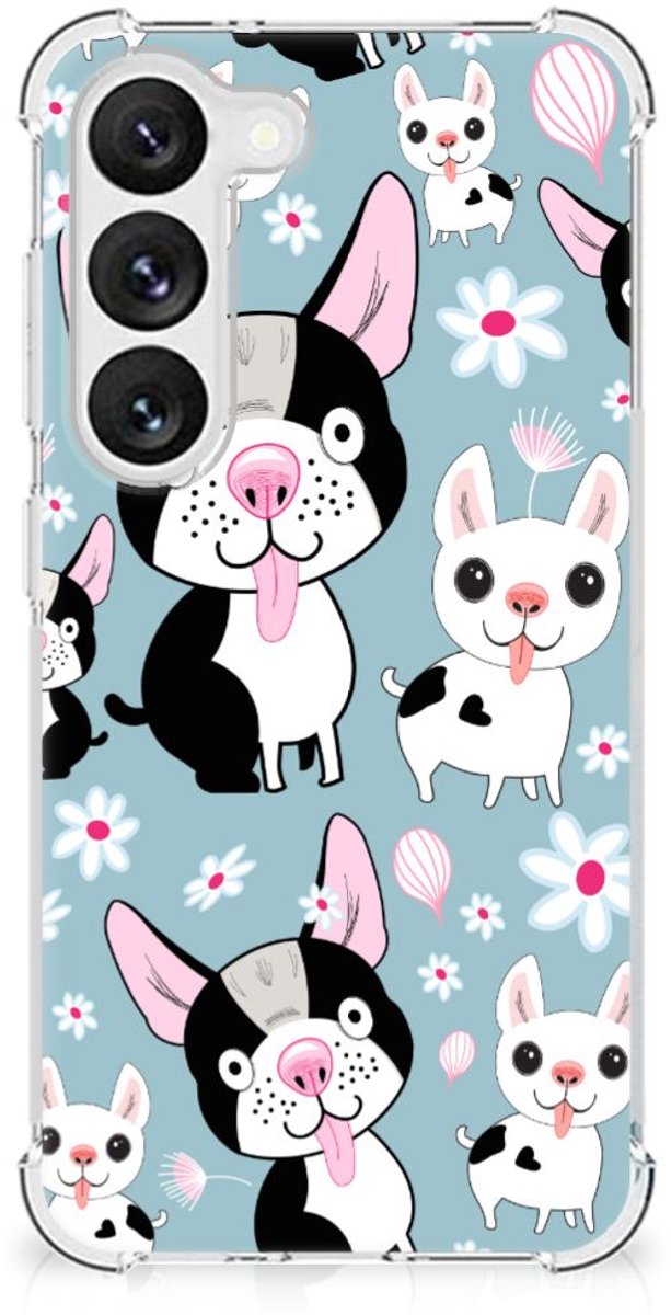 Samsung Galaxy S23 Case Anti-shock Hondjes