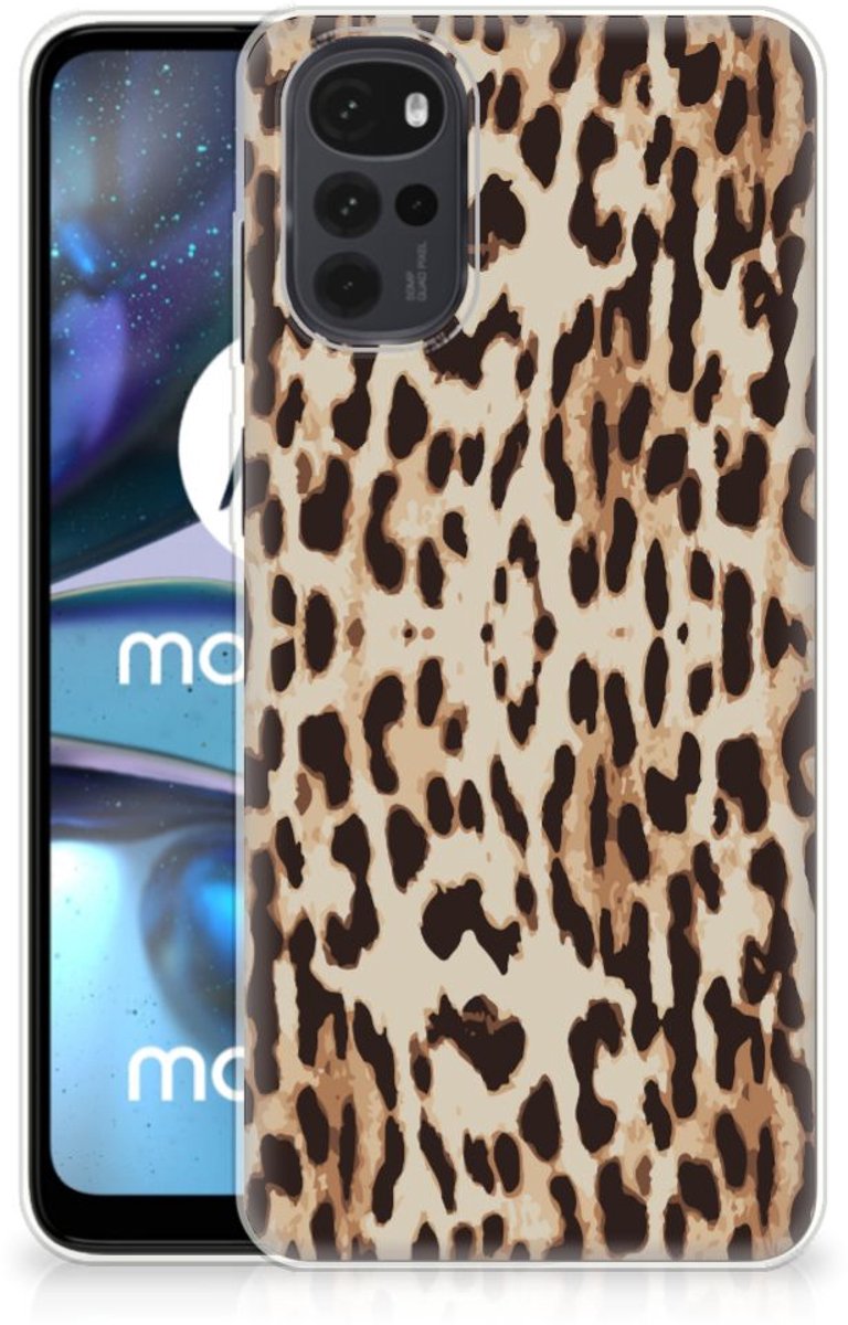 Motorola Moto G22 TPU Hoesje Leopard