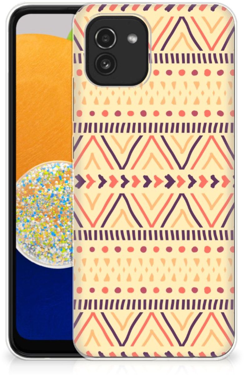 Samsung Galaxy A03 TPU bumper Aztec Yellow