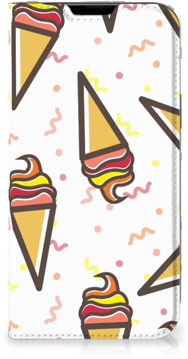 Standcase Hoesje voor Apple iPhone 14 Plus Flip Style Cover Icecream