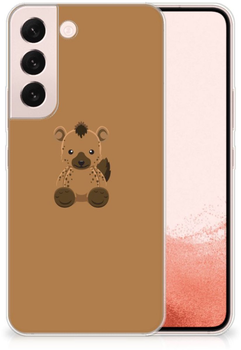 Samsung Galaxy S22 Telefoonhoesje met Naam Baby Hyena