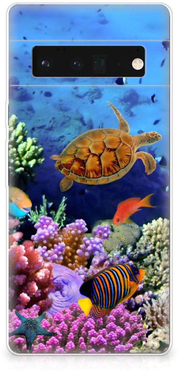 Google Pixel 6 Pro TPU Hoesje Vissen