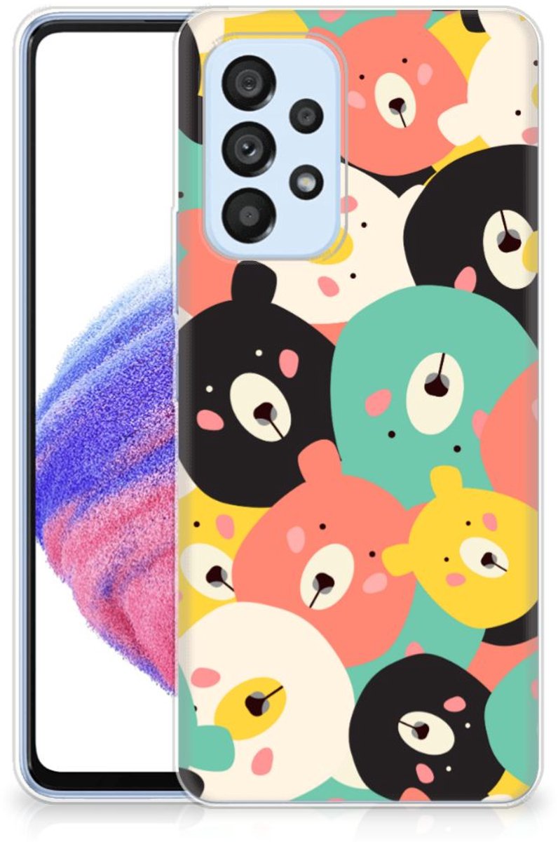 Samsung Galaxy A53 5G Telefoonhoesje met Naam Bears