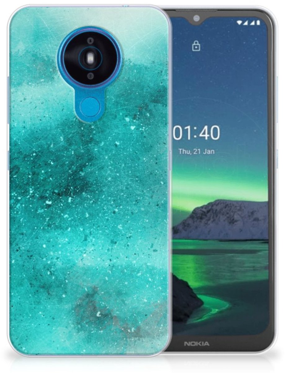 Hoesje maken Nokia 1.4 Painting Blue