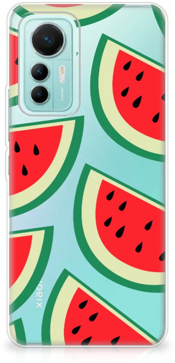 Xiaomi 12 Lite Siliconen Case Watermelons