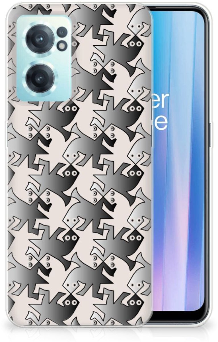 OnePlus Nord CE 2 5G TPU Hoesje Salamander Grey