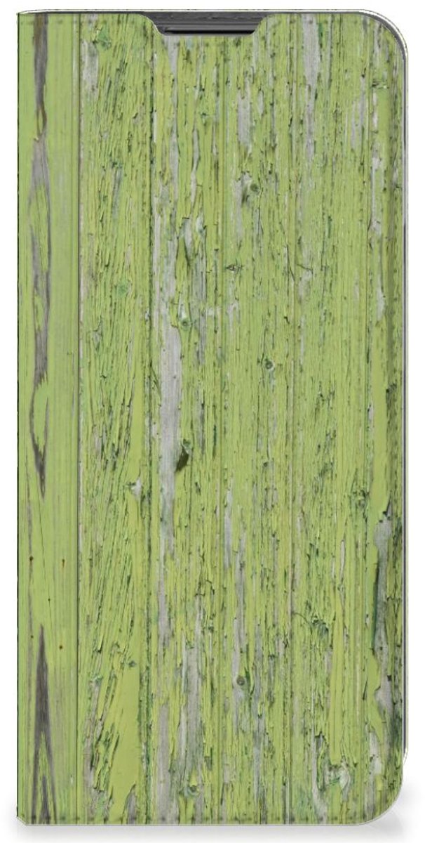 Motorola Moto G22 Book Wallet Case Green Wood
