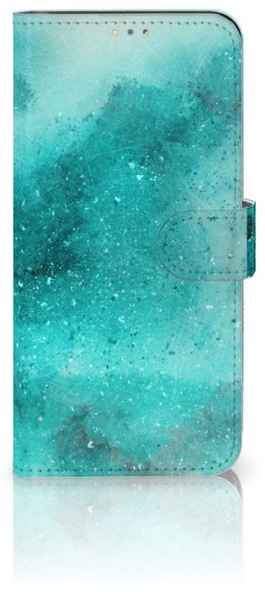Coque pour téléphone portable OPPO A15 Coque photo peinture Blue