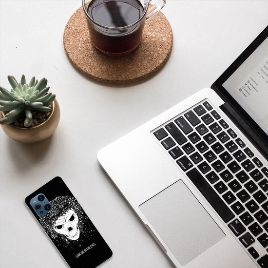 Coque pour OPPO Find X3 | X3 Pro TPU Silicone Bumper Skull Hair