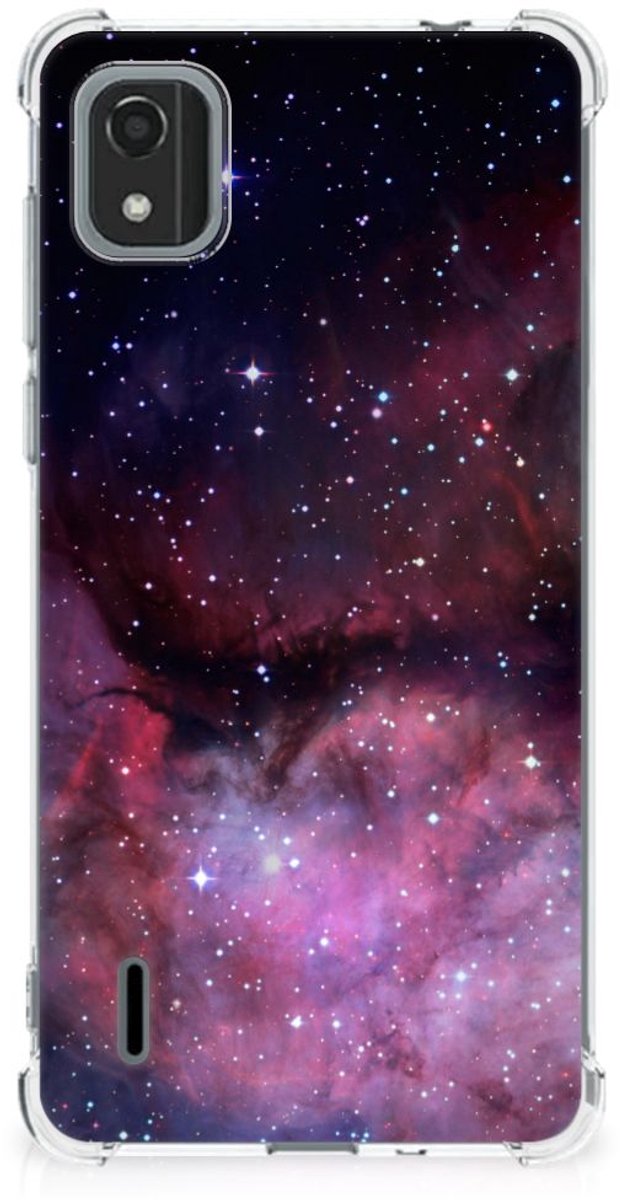 Shockproof Case voor Nokia C2 2nd Edition Galaxy