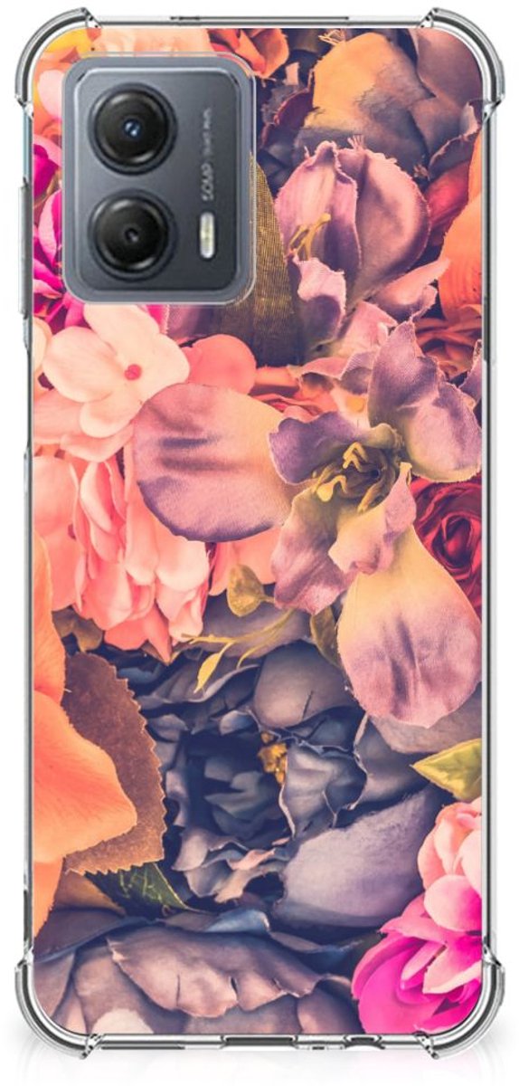 Motorola Moto G53 Case Bosje Bloemen