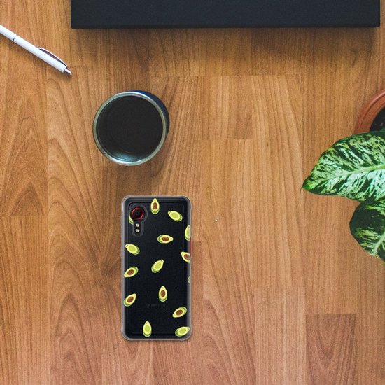 Protection Téléphone pour Samsung Galaxy Xcover 5 Coque Téléphone Avocat