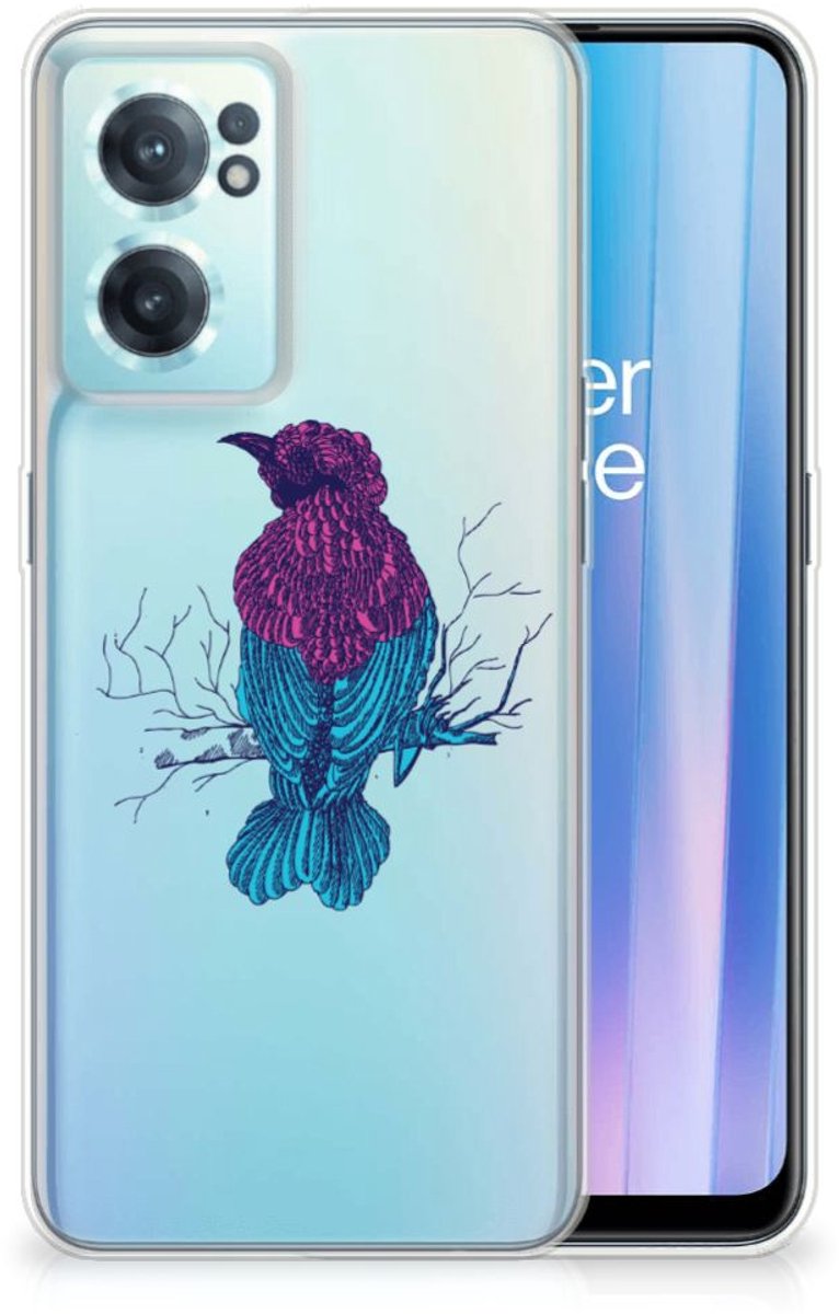TPU Hoesje voor OnePlus Nord CE 2 5G Telefoonhoesje met Naam Merel