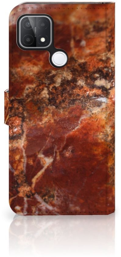 Etui Smartphone OPPO A15 Folder Marron Marron