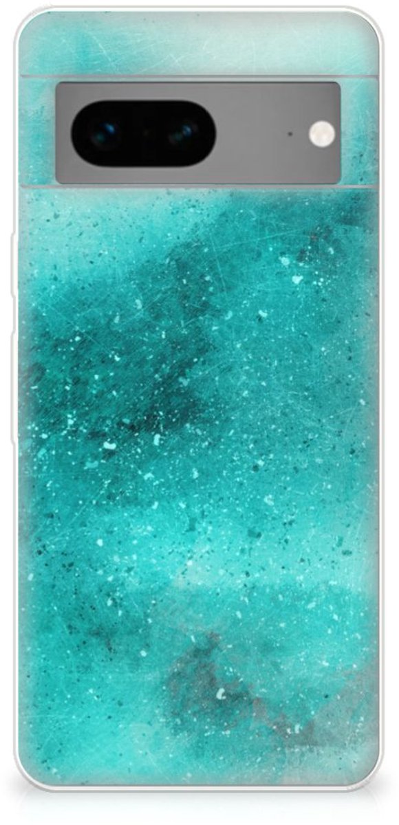 Hoesje maken Google Pixel 7 Painting Blue