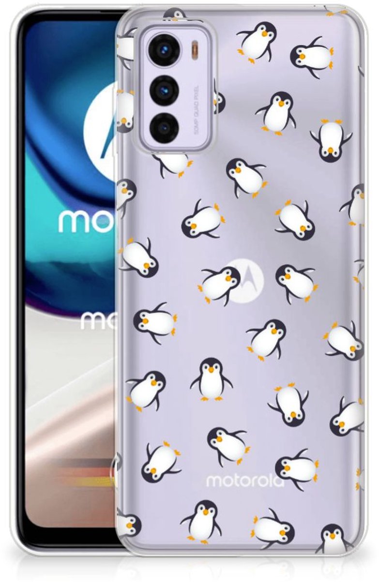 TPU bumper voor Motorola Moto G42 Pinguïn