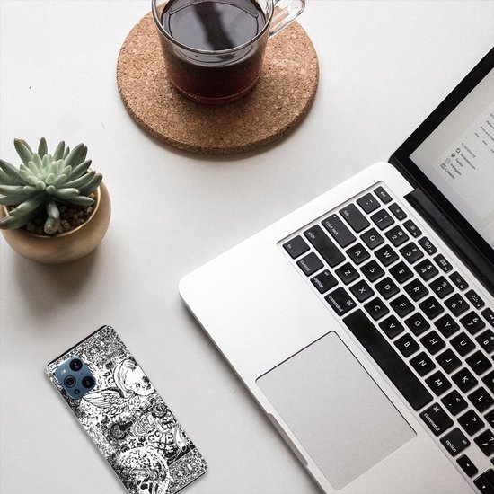 Coque  pour OPPO Find X3 | X3 Pro Coque Téléphone Crânes Ange