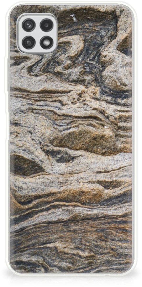 Samsung Galaxy A22 5G TPU Siliconen Hoesje Steen