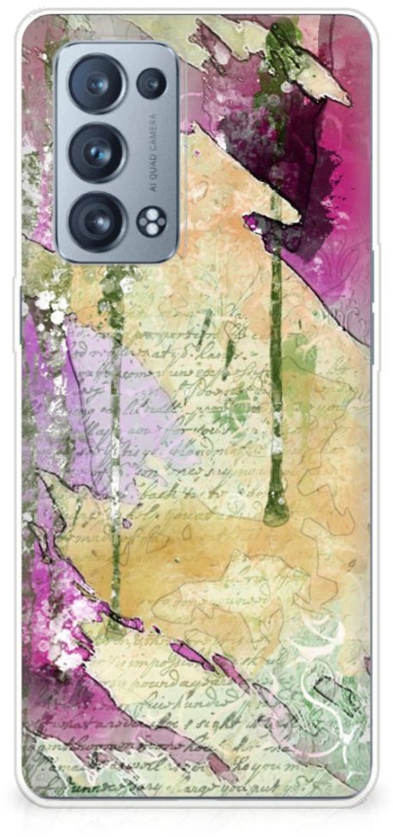 Hoesje maken OPPO Reno 6 Pro Plus 5G Letter Painting