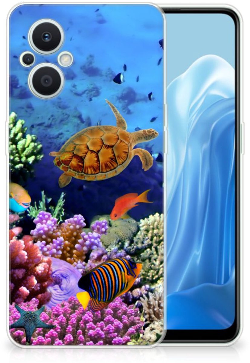 OPPO Reno8 Lite TPU Hoesje Vissen