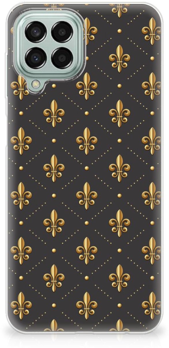 Samsung Galaxy M33 TPU bumper Franse Lelie