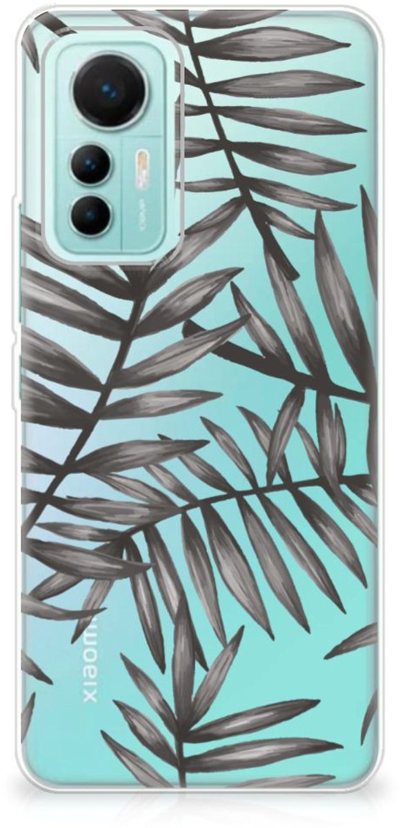 Xiaomi 12 Lite TPU Case Leaves Grey
