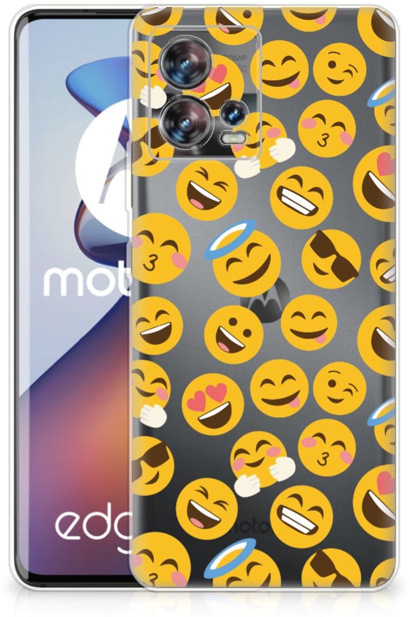 Motorola Edge 30 Fusion TPU bumper Emoji