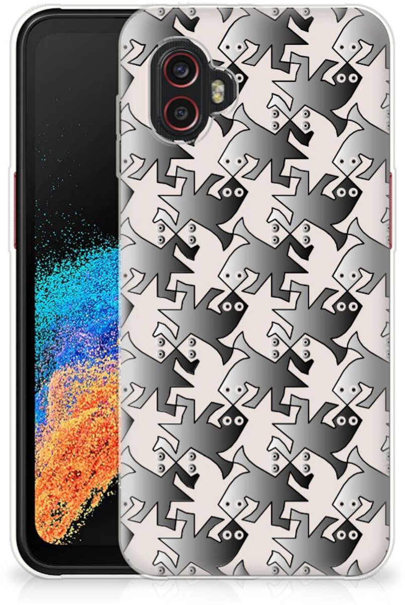 Samsung Galaxy Xcover 6 Pro TPU Hoesje Salamander Grey