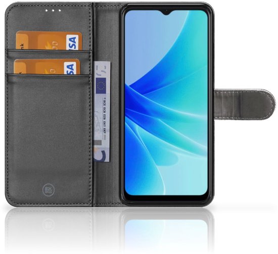OPPO A77 5G | A57 5G Book Style Case Steigerhout