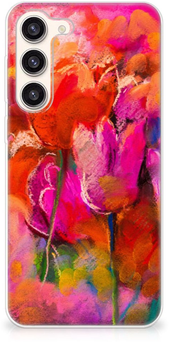 Hoesje maken Samsung Galaxy S23 Plus Tulips