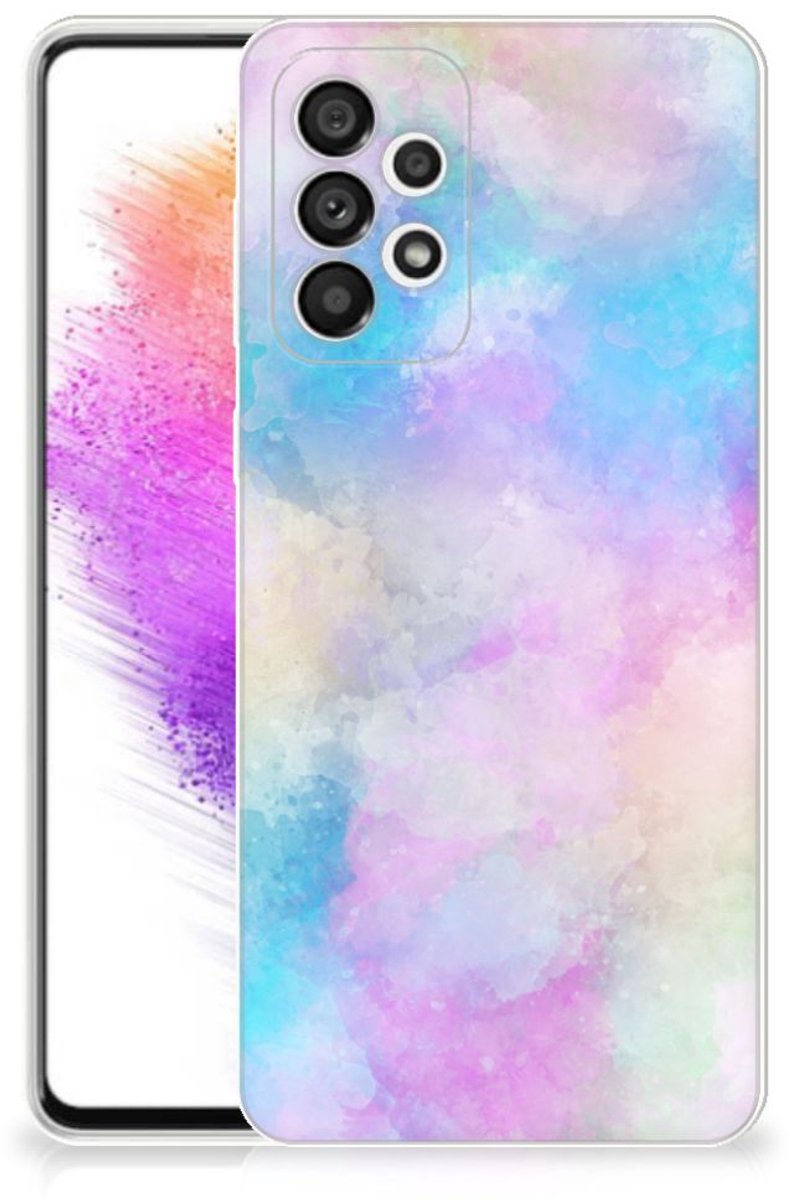Hoesje maken Samsung Galaxy A73 5G Watercolor Light