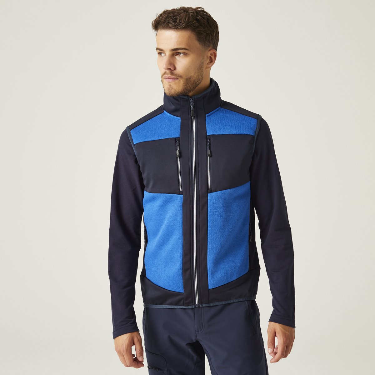 Jas Hiking Volwassenen Stretch Hybrid E-volve
