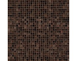 Glas Mozaiëk Amsterdam Brown Gold 10x10x4mm op mat 300x300mm verkoop per doos inhoud 20pc = 1.80M2