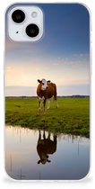 TPU Silicone Bumper pour iPhone 15 Coque Téléphone Vache