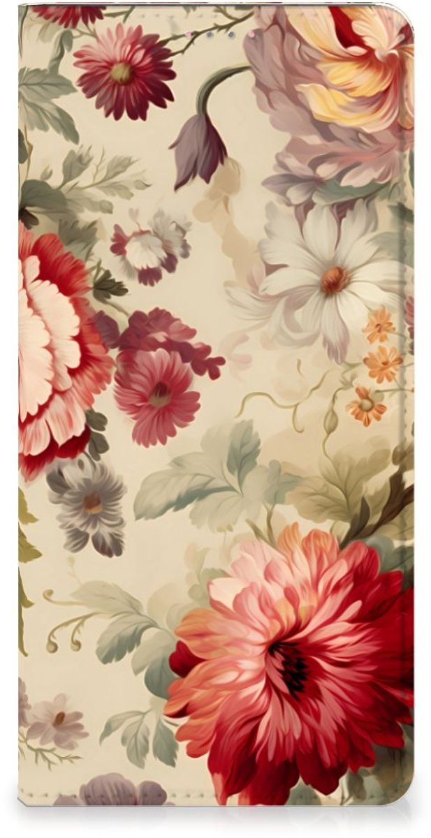 Smart Cover voor Samsung Galaxy A13 (4G) Bloemen