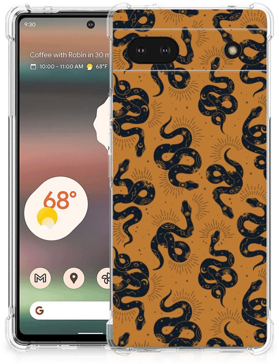 Case Anti-shock voor Google Pixel 6A Snakes