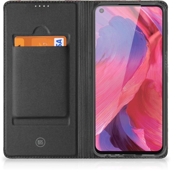 Smart Cover voor OPPO A54 5G | A74 5G | A93 5G Bloemen