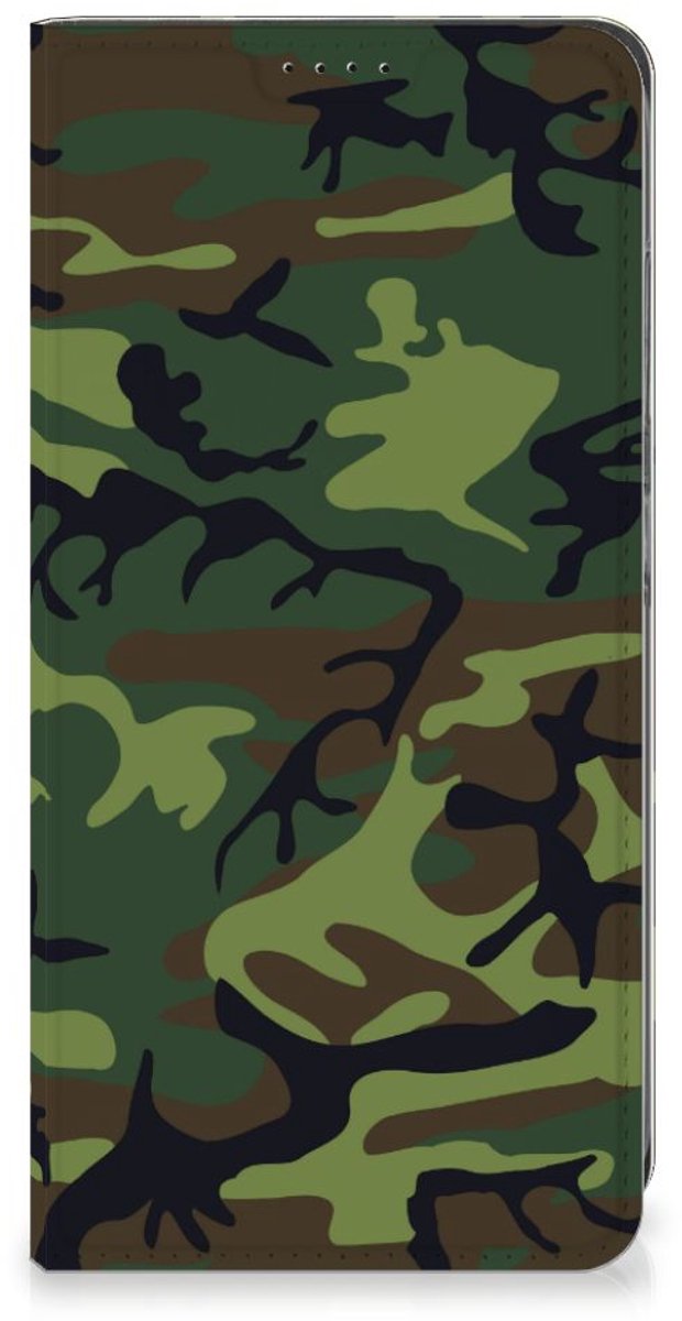 Samsung Galaxy A05s Hoesje met Magneet Army Dark