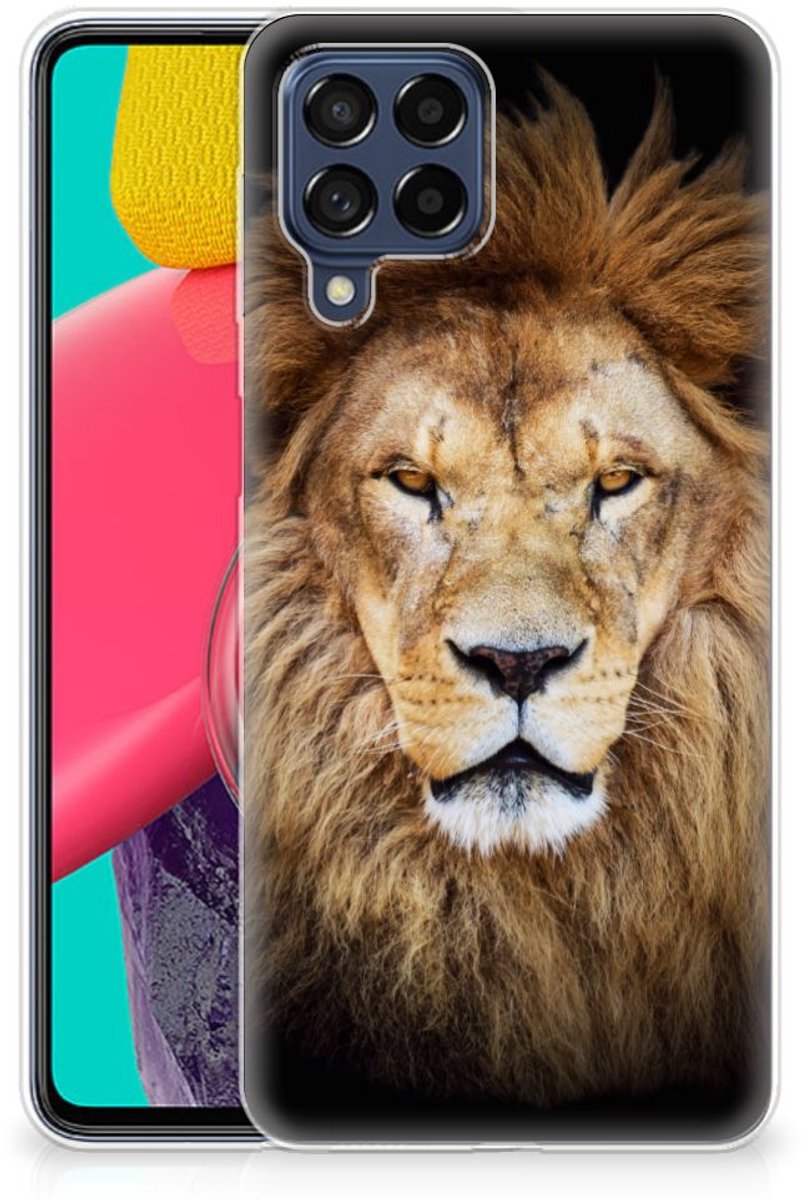 Samsung Galaxy M53 TPU Hoesje Leeuw