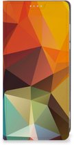 Étui avec support Motorola Moto G84, couleur polygone