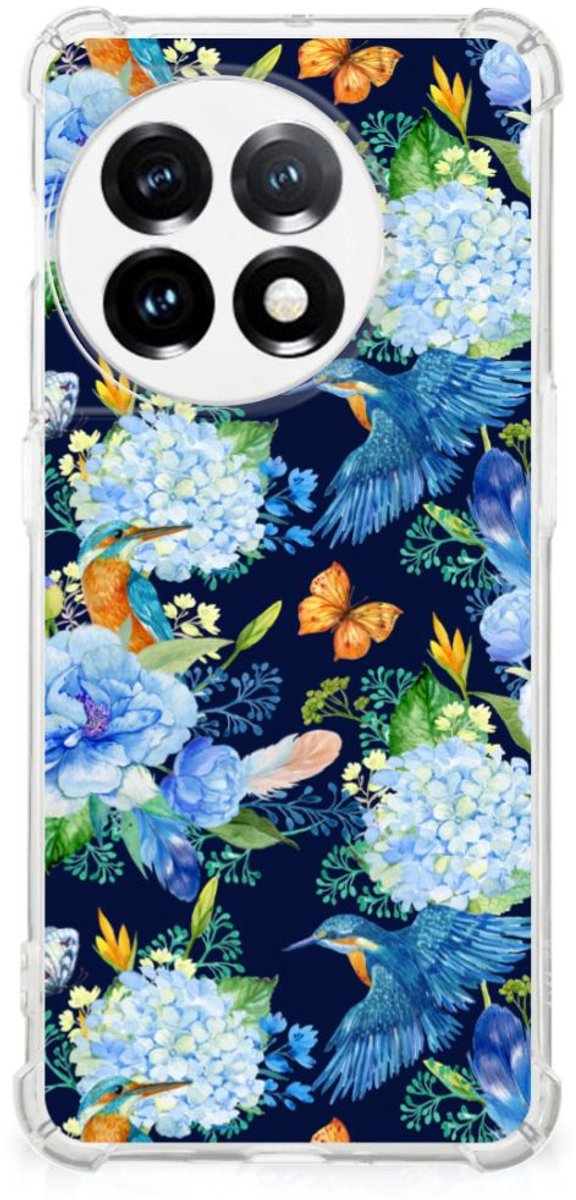 Case Anti-shock voor OnePlus 11 IJsvogel