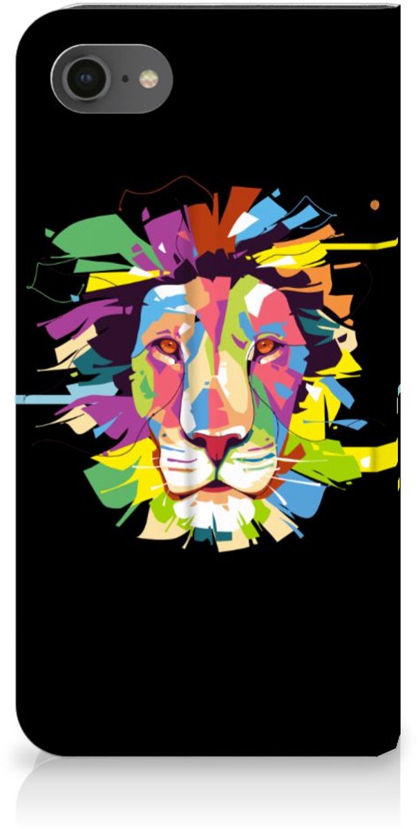 iPhone 7 | 8 | SE (2020) | SE (2022) Magnet Case Lion Color — cadeau in Cadeau-ideeën - foto 5